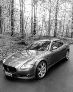 Et billede af Arrogant-Maseratien fra virksomhedens instagram-profil.