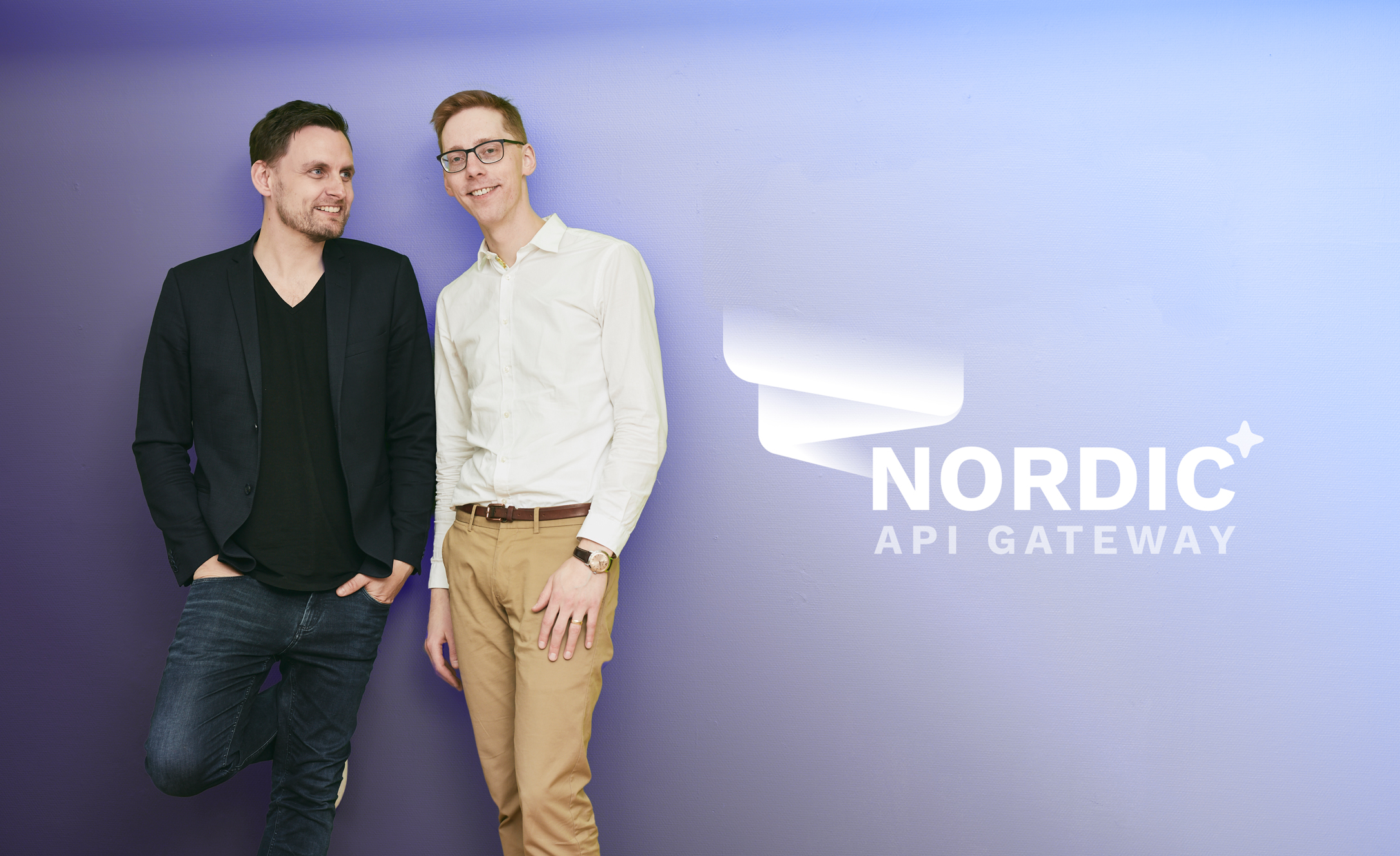Rune Mai og Guðmundur Hreiðarsson, stiftere af Spiir og Nordic API gateway.