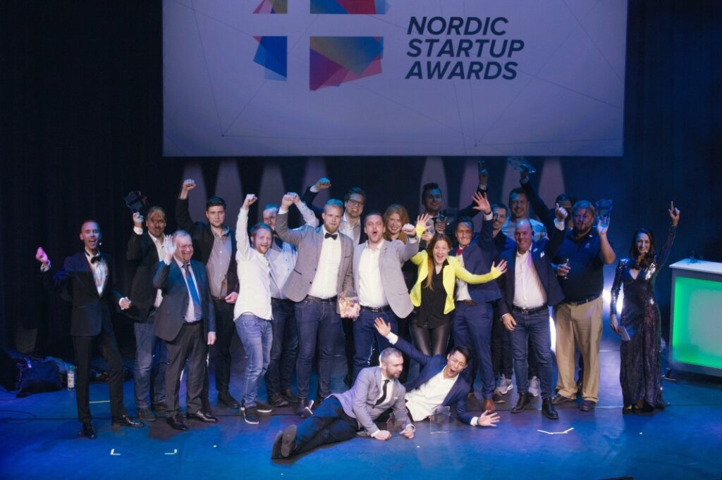 Vinderne ved dette års Nordic Startup Awards